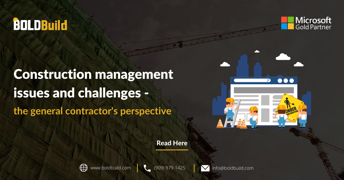 Construction management issues and challenges